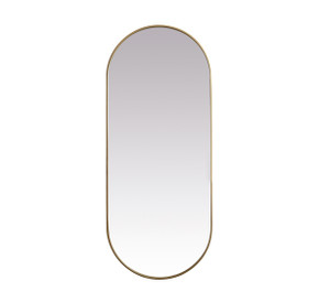 Mirrors Oval/Round by Elegant Lighting ( 173 | MR2A3072BRS Asha ) 