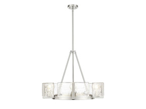 Mid. Chandeliers Drum Shade by Golden ( 62 | 3164-6 PW-HWG Aenon ) 