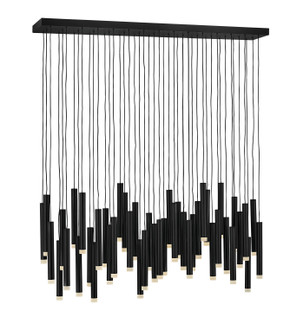 Linear/Island 4 Light + by Fredrick Ramond ( 138 | FR49909BLK Harmony ) 