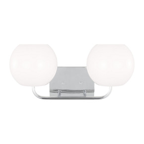 Bathroom Fixtures Two Lights by Generation Lighting ( 1 | GLV1012CH Rory ) 