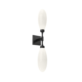 Sconces Double Glass by Hammerton Studio ( 404 | IDB0071-02-MB-WL-L3 Fiori ) 
