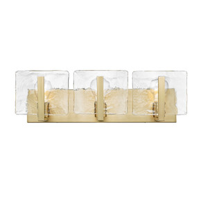 Bathroom Fixtures Three Lights by Golden ( 62 | 3164-BA3 BCB-HWG Aenon ) 