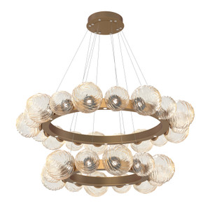Large Chandeliers Ring/Halo by Hammerton Studio ( 404 | CHB0092-2T-NB-A-CA1-L1 Gaia ) 