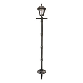 Exterior Solar by Gama Sonic ( 156 | 105BSG01 Baytown II Bulb Solar Lamp Series ) 
