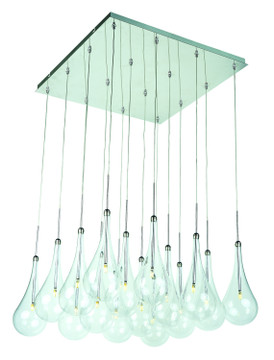 Pendants Multi-port/Cascade by ET2 ( 86 | E20517-18PC Larmes LED ) 