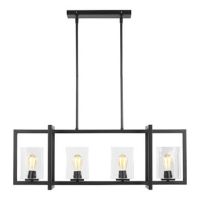 Linear/Island 4 Light + by Generation Lighting ( 1 | 6641504-112 Mitte ) 