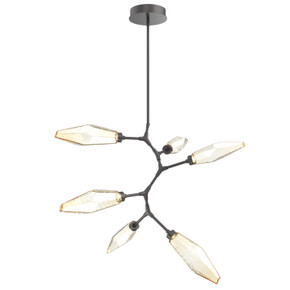 Large Chandeliers Glass Shade by Hammerton Studio ( 404 | CHB0050-VA-GP-CA-001-L3 Rock Crystal ) 