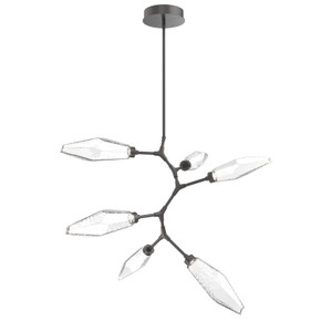 Large Chandeliers Glass Shade by Hammerton Studio ( 404 | CHB0050-VA-GP-CC-001-L1 Rock Crystal ) 