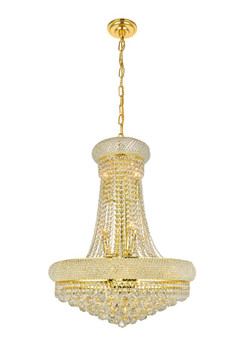 Mid. Chandeliers Glass Down by Elegant Lighting ( 173 | V1800D24G/RC Primo ) 