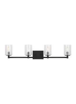 Bathroom Fixtures Four Lights by Generation Lighting ( 1 | GLV1034MBK Parker ) 