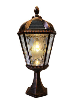 Exterior Solar by Gama Sonic ( 156 | 98B111 Royal Bulb Solar Lamp Series ) 