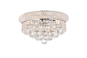 Flush Mounts Glass Down by Elegant Lighting ( 173 | V1800F14C/RC Primo ) 
