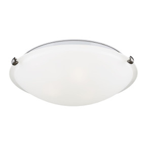 Flush Mounts Bowl Style by Generation Lighting ( 1 | 7543503EN3-962 Clip Ceiling Flush Mount ) 