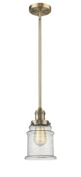 Mini Pendants Glass Down by Innovations ( 405 | 201S-BB-G184-LED Franklin Restoration ) 