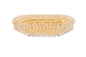 Flush Mounts Geometric/Linear by Elegant Lighting ( 173 | V1800F36SG/RC Primo ) 