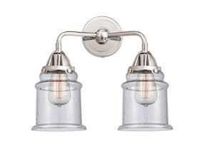 Bathroom Fixtures Two Lights by Innovations ( 405 | 288-2W-PC-G184 Nouveau 2 ) 