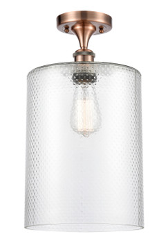 Semi-Flush Mts. Drum Shade by Innovations ( 405 | 516-1C-AC-G112-L-LED Ballston ) 