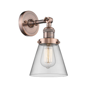 Sconces Single Glass by Innovations ( 405 | 203-AC-G62-LED Franklin Restoration ) 