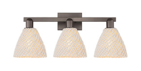 Bathroom Fixtures Three Lights by Innovations ( 405 | 716-3W-OB-NBD-75-NAT Arcadia ) 