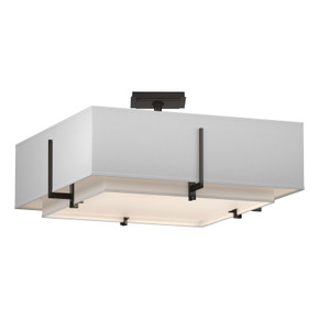 Semi-Flush Mts. Drum Shade by Hubbardton Forge ( 39 | 126510-SKT-14-SF1605-SF2012 Exos ) 