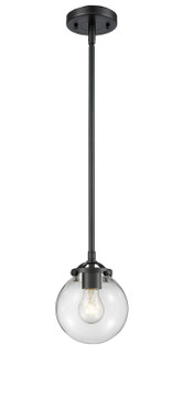 Mini Pendants Glass Down by Innovations ( 405 | 284-1S-OB-G202-6-LED Nouveau ) 