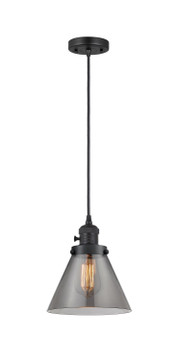 Mini Pendants Glass Down by Innovations ( 405 | 201CSW-BK-G43-LED Franklin Restoration ) 