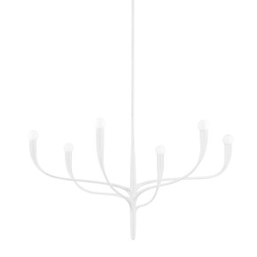 Mid. Chandeliers Candle by Hudson Valley ( 70 | 9606-WP Labra ) 