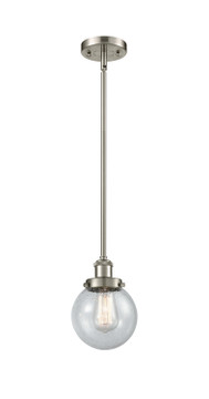 Mini Pendants Glass Down by Innovations ( 405 | 916-1S-SN-G204-6-LED Ballston Urban ) 