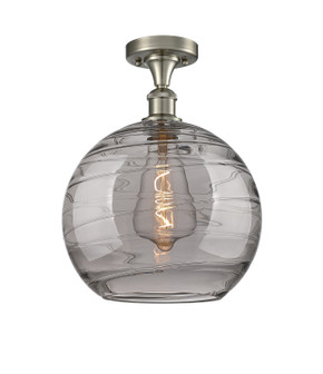 Semi-Flush Mts. Glass Down by Innovations ( 405 | 516-1C-SN-G1213-12SM Ballston ) 