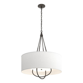 Pendants Drum Shade by Hubbardton Forge ( 39 | 104230-SKT-14-14-SF2811 Loop ) 