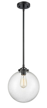 Mini Pendants Glass Down by Innovations ( 405 | 284-1S-OB-G204-10-LED Nouveau ) 