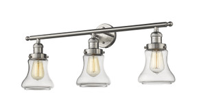 Bathroom Fixtures Three Lights by Innovations ( 405 | 205-SN-G192-LED Franklin Restoration ) 