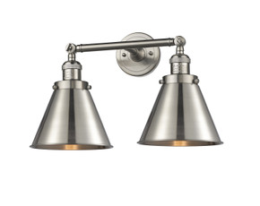 Bathroom Fixtures Two Lights by Innovations ( 405 | 208-SN-M13-SN Franklin Restoration ) 