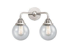 Bathroom Fixtures Two Lights by Innovations ( 405 | 288-2W-PC-G204-6-LED Nouveau 2 ) 