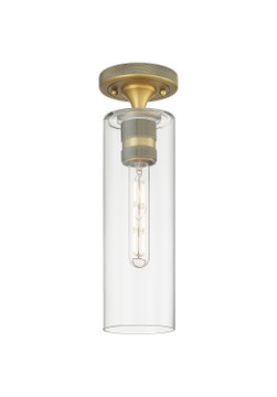 Semi-Flush Mts. Glass Down by Innovations ( 405 | 434-1F-BB-G434-12CL Downtown Urban ) 