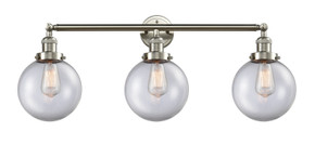 Bathroom Fixtures Three Lights by Innovations ( 405 | 205-SN-G202-8 Franklin Restoration ) 