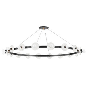 Large Chandeliers Ring/Halo by Hudson Valley ( 70 | 4258-AOB Austen ) 