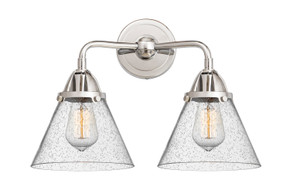 Bathroom Fixtures Two Lights by Innovations ( 405 | 288-2W-PC-G44-LED Nouveau 2 ) 