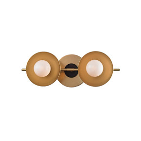 Bathroom Fixtures Two Lights by Hudson Valley ( 70 | 9802-AGB Julien ) 