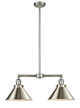 Linear/Island 2 Light Bar by Innovations ( 405 | 209-SN-M10-SN-LED Franklin Restoration ) 