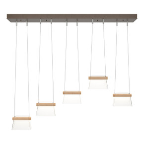 Linear/Island Multi-port/Cascade by Hubbardton Forge ( 39 | 136570-LED-STND-05-WD-ZM0560 Cowbell ) 
