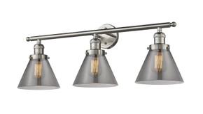 Bathroom Fixtures Three Lights by Innovations ( 405 | 205-SN-G43-LED Franklin Restoration ) 