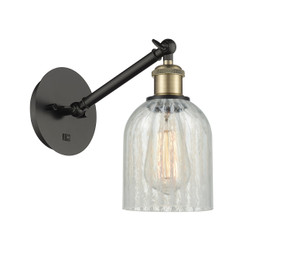 Sconces Single Glass by Innovations ( 405 | 317-1W-BAB-G2511-LED Ballston ) 
