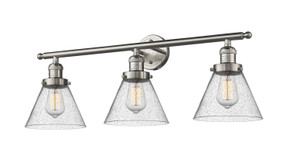 Bathroom Fixtures Three Lights by Innovations ( 405 | 205-SN-G44 Franklin Restoration ) 