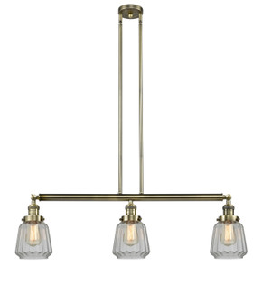 Linear/Island 3 Light Bar by Innovations ( 405 | 213-AB-G142-LED Franklin Restoration ) 