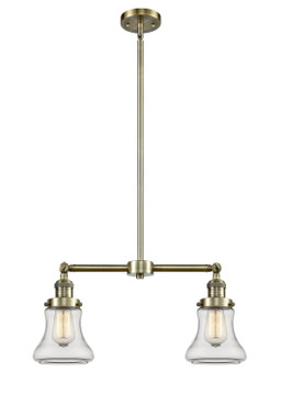 Mid. Chandeliers Glass Down by Innovations ( 405 | 209-AB-G192 Franklin Restoration ) 