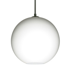 Mini Pendants Glass Down by Besa ( 74 | 1JC-COCO1207-LED-BK Besa Coco 12 Pendant ) 