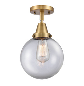 Flush Mounts Glass Down by Innovations ( 405 | 447-1C-BB-G202-8-LED Caden ) 