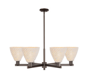 Mid. Chandeliers Glass Up by Innovations ( 405 | 716-6CR-OB-NBD-75-NAT Arcadia ) 