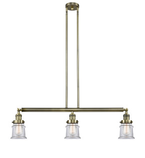 Linear/Island 3 Light Bar by Innovations ( 405 | 213-AB-G182S-LED Franklin Restoration ) 